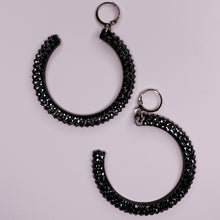 Load image into Gallery viewer, HOOPS - The Dasha in Black